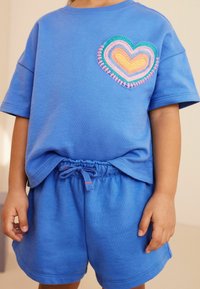 Next SHORT SLEEVE AND SET - REGULAR FIT - Træningsbukser - blue heart