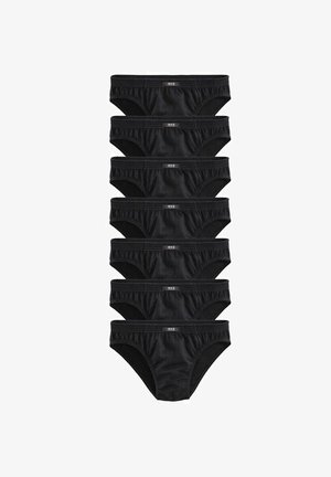 H.I.S 7ER PACK WOCHENRATION - Slip - schwarz
