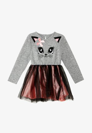 Denokids GAUZY CAT - Strikkjoler - grau-meliert