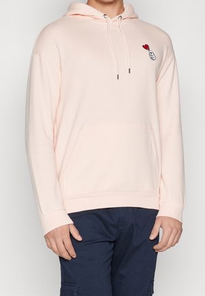 Felpa con cappuccio - pink