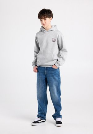 Hoodie - molted light grey