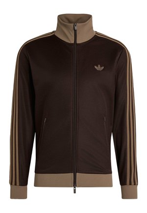 adidas Originals, BECKENBAUER TT - Sweat zippé - aurora coffee
