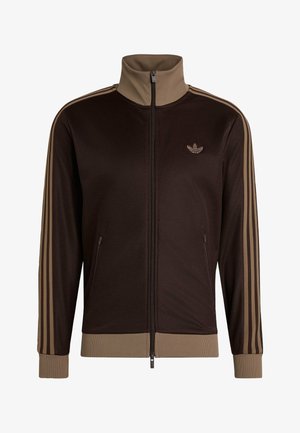 adidas Originals, BECKENBAUER TT - Sweat zippé - aurora coffee