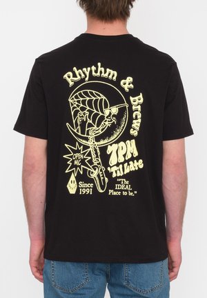 RHYTHM BSC SST - T-shirt print - black