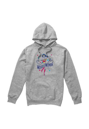 Cotton Soul, DC WONDER STARS - Hoodie - mottled light grey