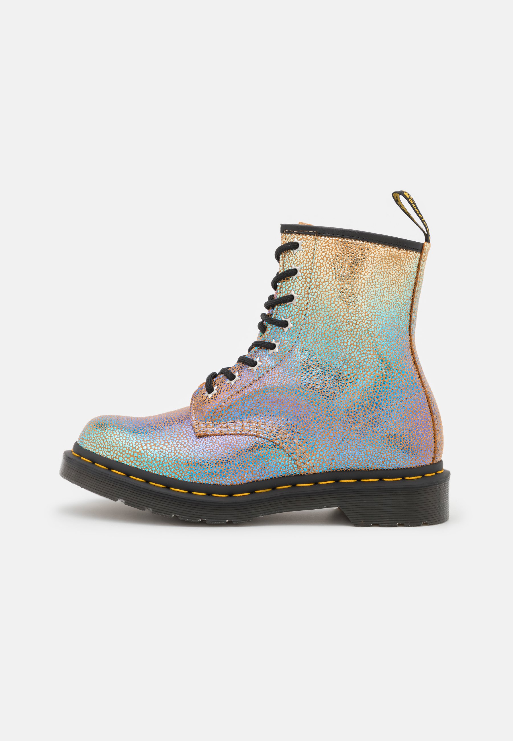 Dr. Martens 1460 - Veterboots - sand rainbow ray/beige - Zalando.nl