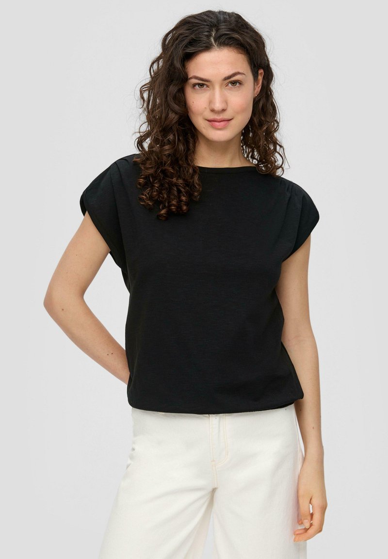 s.Oliver T-shirt basic - schwarz