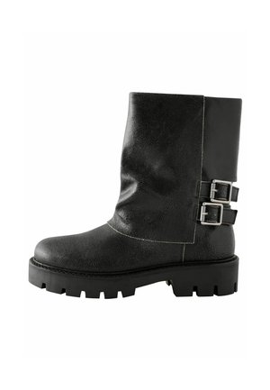 REGULAR FIT   - Cowboy/Biker boots - black leather