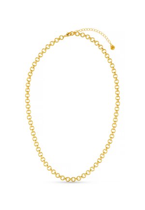 OPEN CIRCLE LINK CHAIN NECKLACE 18" - Kaulakoru - gold-coloured