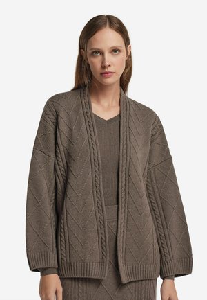 Strickjacke - brown