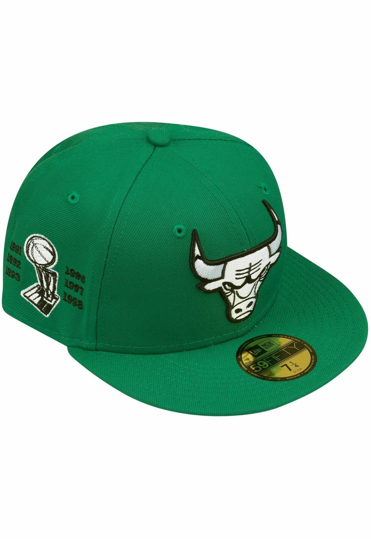 New Era 59FIFTY CHAMPIONS CHICAGO BULLS - Cap - kelly green