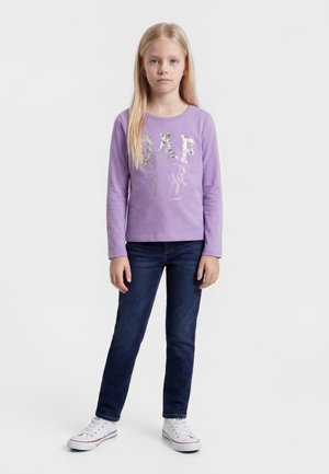 GAP BABYGAP LOGO T-SHIRT - Top s dlhým rukávom - lavender