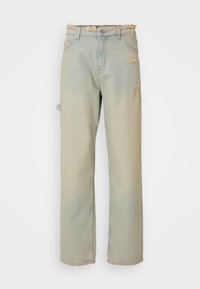 GETARA - Wide leg - light/pastel blue
