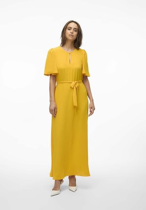 Vero Moda VMALVA LANGES - Vestito lungo - gold fusion