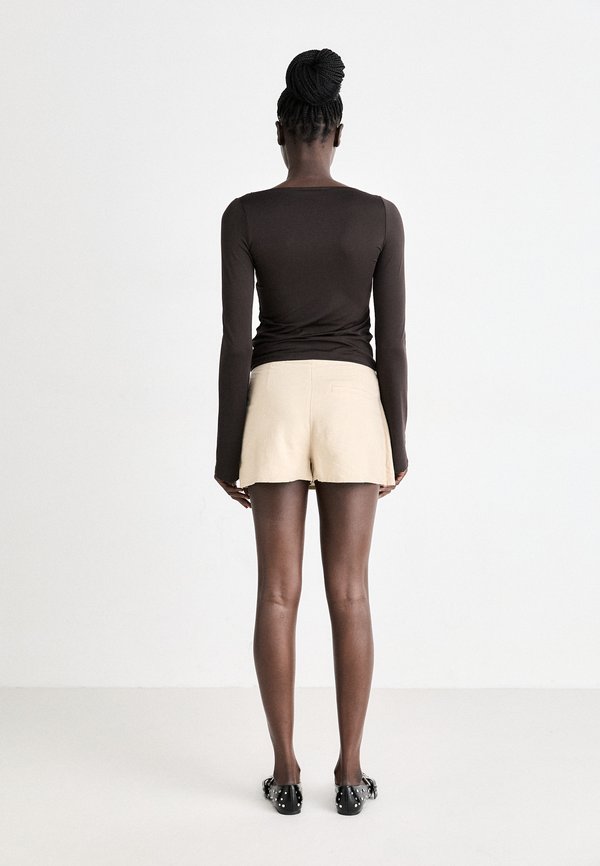 ONLCARO - Wrap skirt - oxford tan4