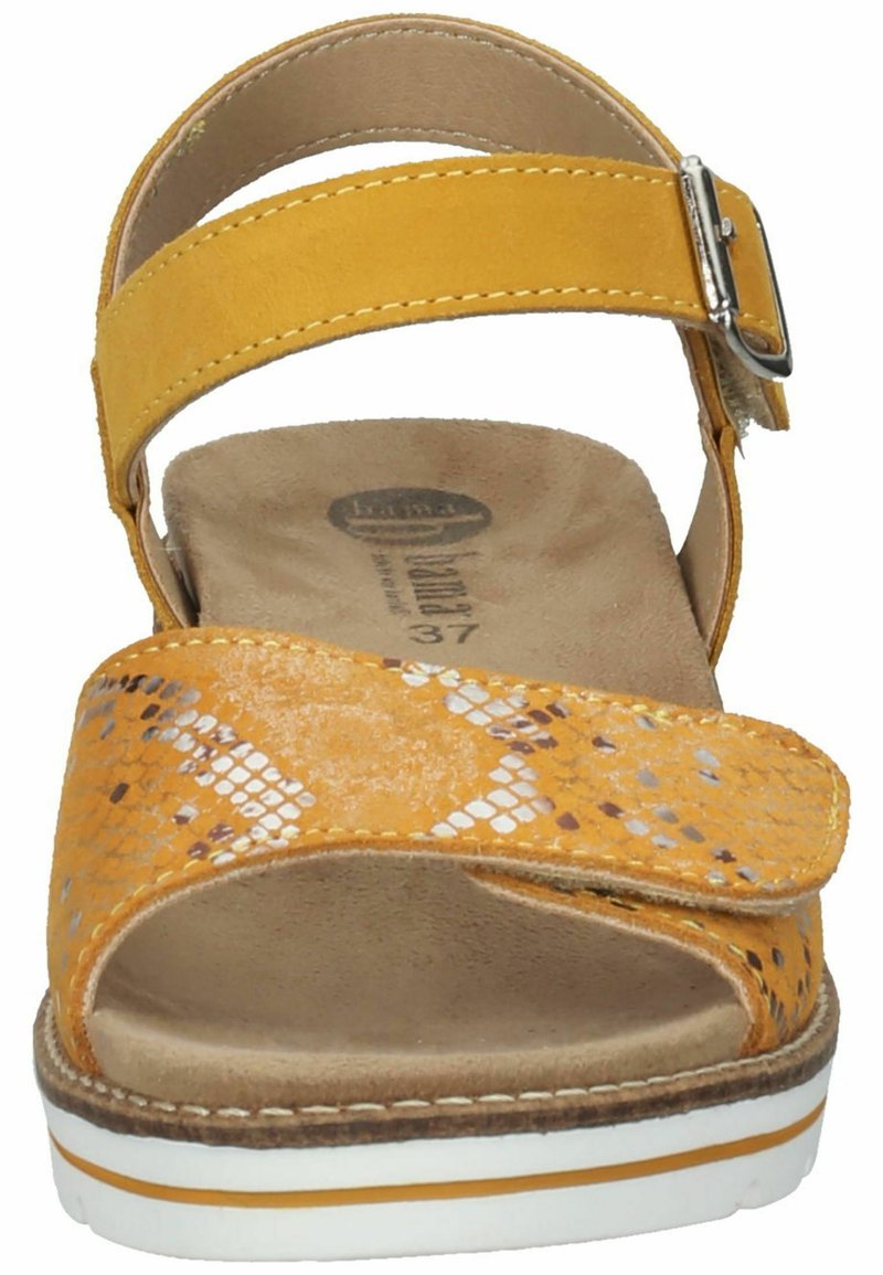 Damen Sneaker | Bama Keilsandalette gelb/gelb - VW59815 Damen Sneaker | Bama Keilsandalette gelb/gelb - VW59815