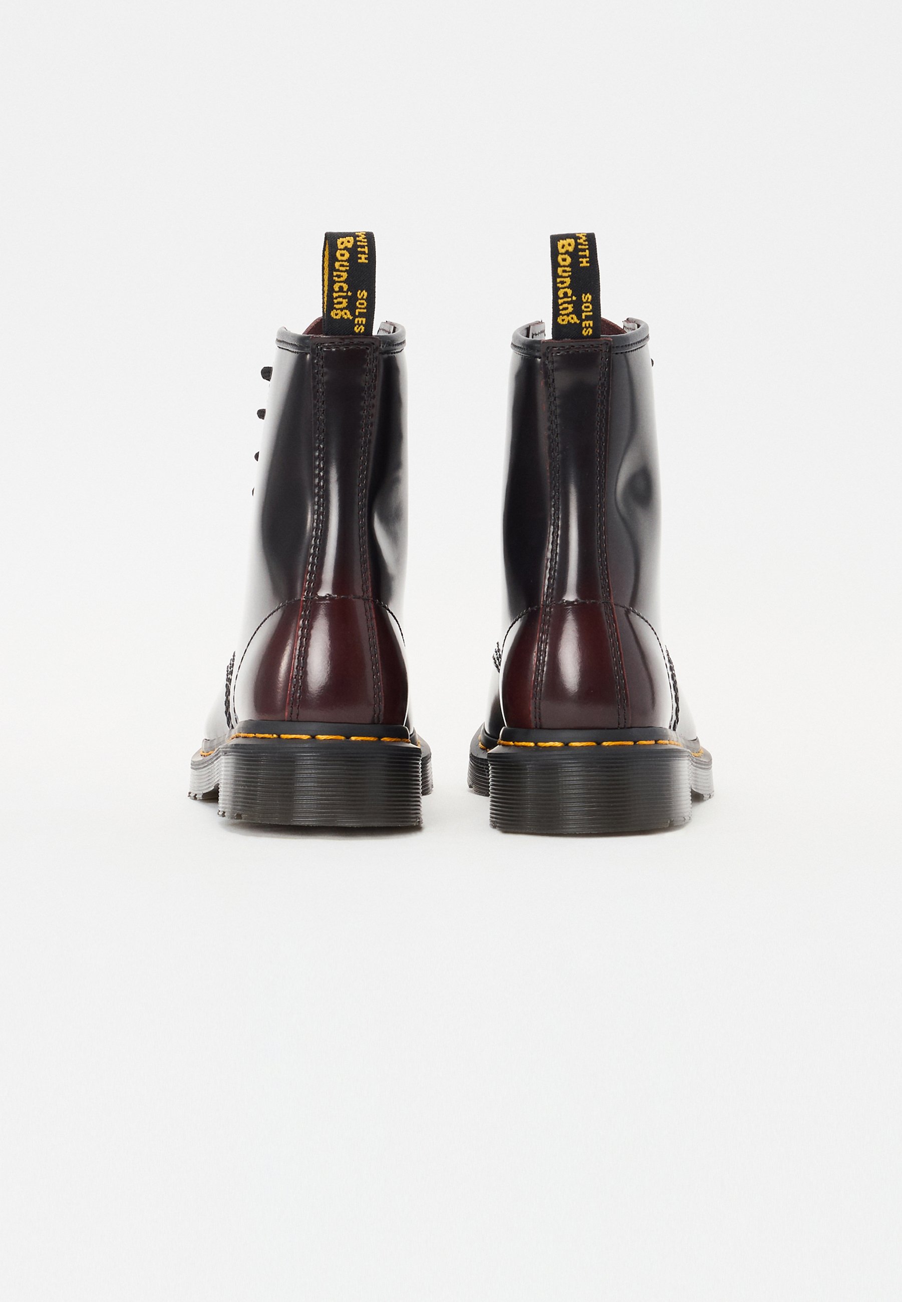 Dr. Martens Veterlaarzen - cherry red arcadia/donkerrood - Zalando.nl