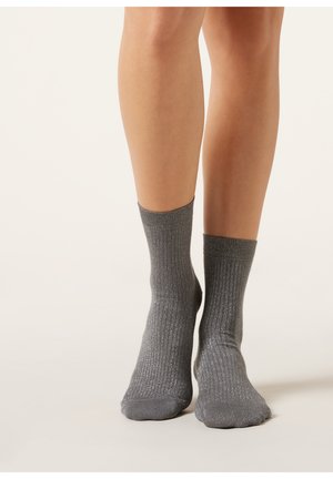 Calzedonia GLITTER - Socken - grey