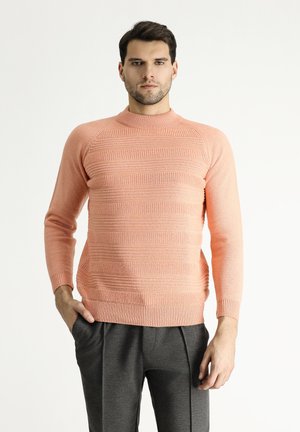 MOCK-TURTLENECK - Trui - pink