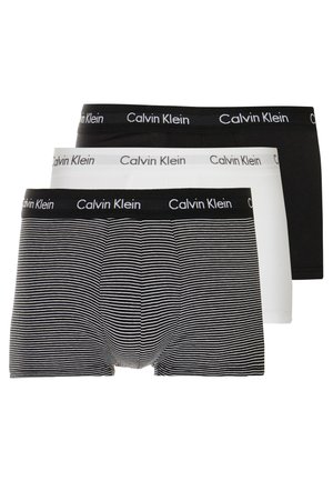 LOW RISE TRUNK 3 PACK - Boxerbriefs - black/white