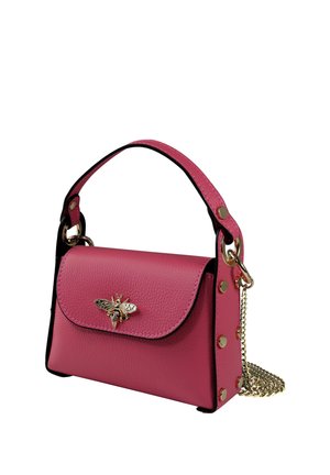 DrachenLeder Handtasche - coralle rosa