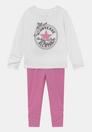 RUCHED SET - Leggings - magic flamingo