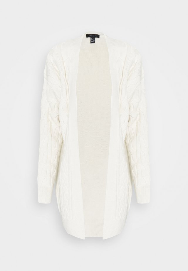 CABLE MIDI CARDIGAN - Kardigan - off-white