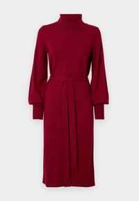 VIAMANDA TURTLE NECK DRESS - Robe pull - cabernet