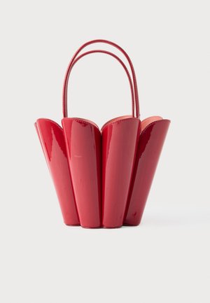FLOWER BUCKET BAG - Kabelka - dark scarlet