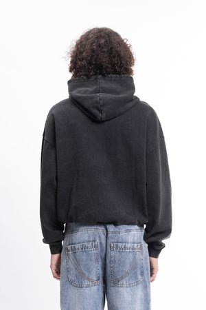 ITALIC EMBROIDERY BLACK SUN DRIED - Φούτερ - black