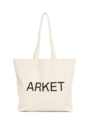 Shopping Bag - off white black