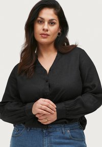 Ellos Plus collection CAMILLE - Blouse - schwarz