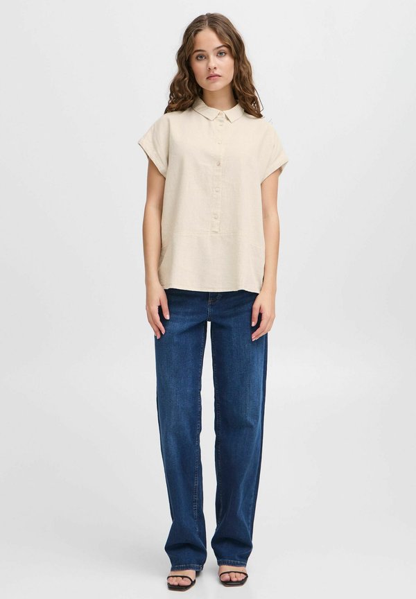 IHLINNO - Blouse - natural ecru4