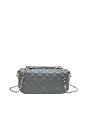 Stradivarius, LOGO CHAIN CROSSBODY BAG - Borsa a tracolla - grey