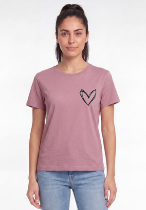 watapparel, HERZI - T-shirt print - lilac dream