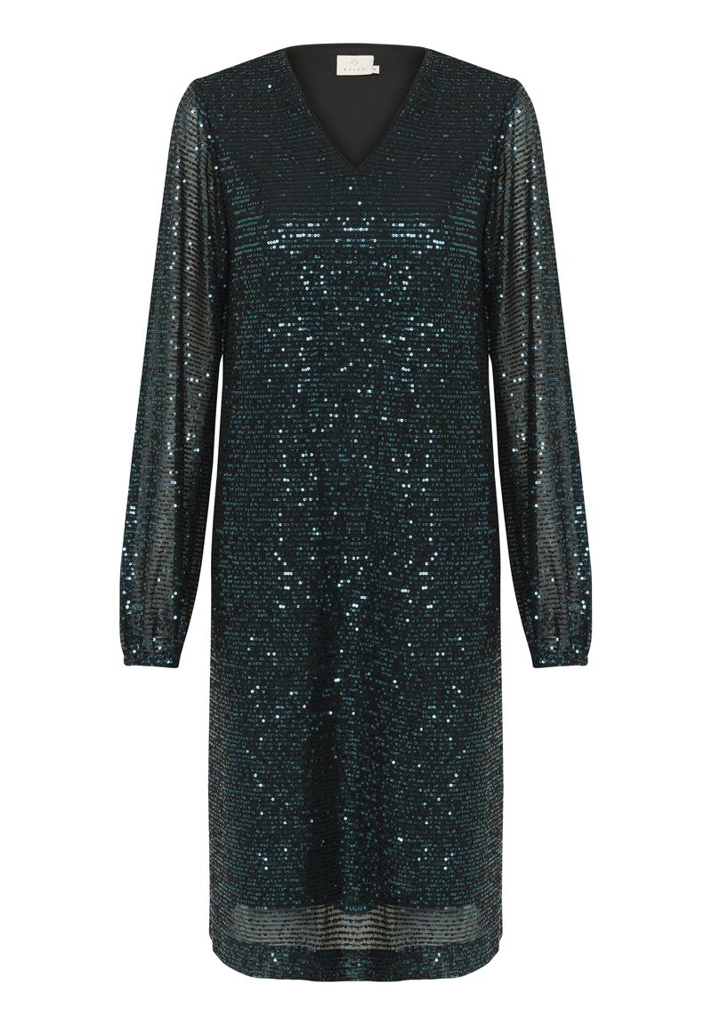 Kaffe Cocktailjurk donkergroen