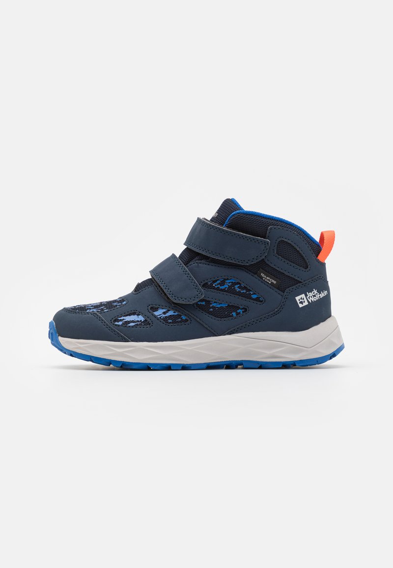 Jack Wolfskin WOODLAND TEXAPORE UNISEX - Pohodniški čevlji - night blue