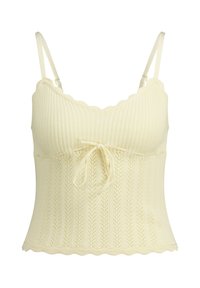 Unselected, light yellow