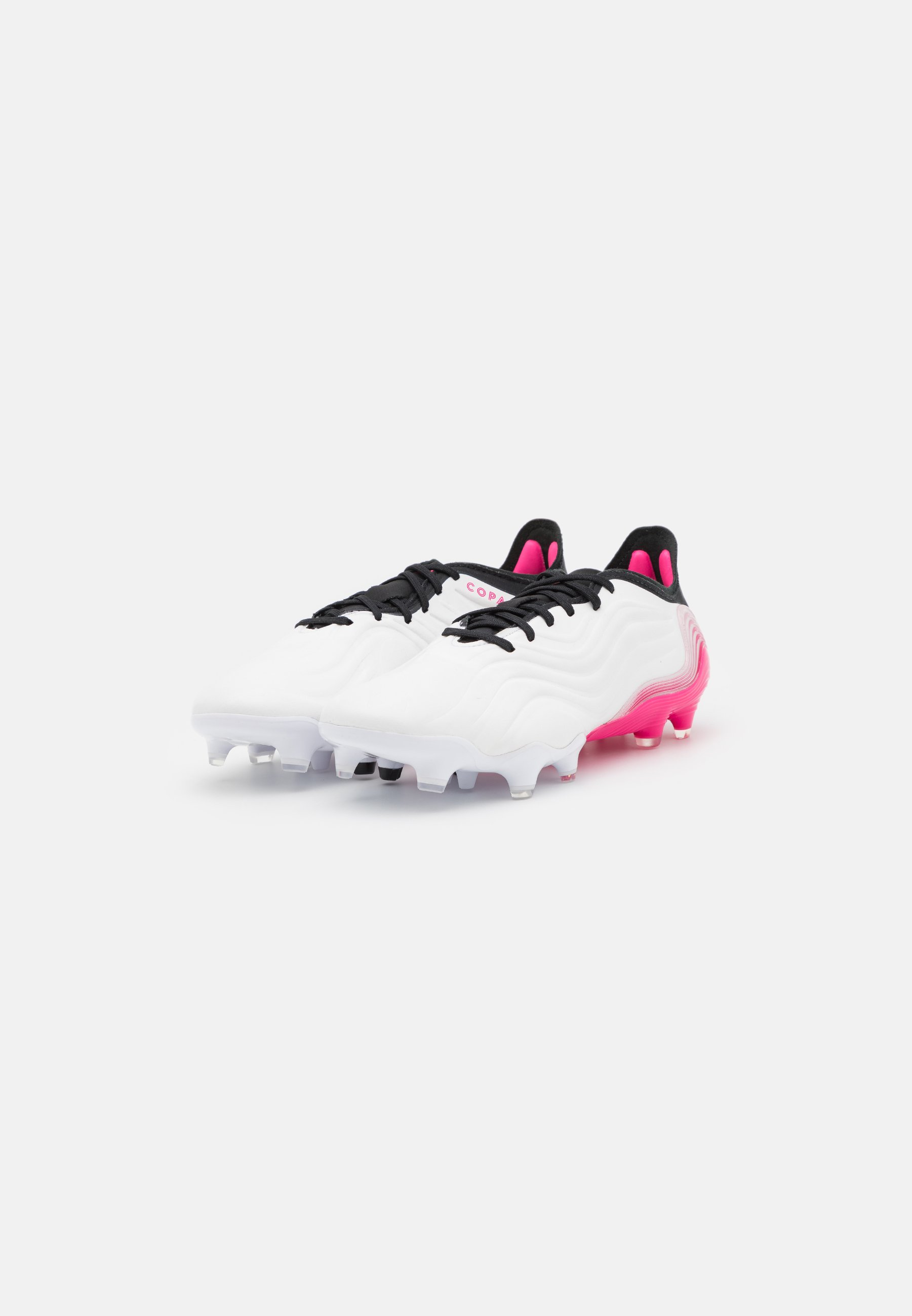 adidas Performance COPA SENSE.1 FG - Voetbalschoenen met kunststof noppen -  footwear white/shock pink/wit - Zalando.nl