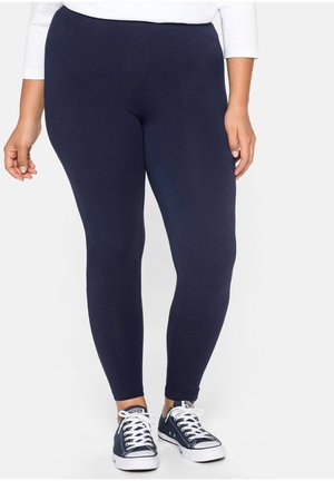 Sheego, Leggings - Trousers - marine