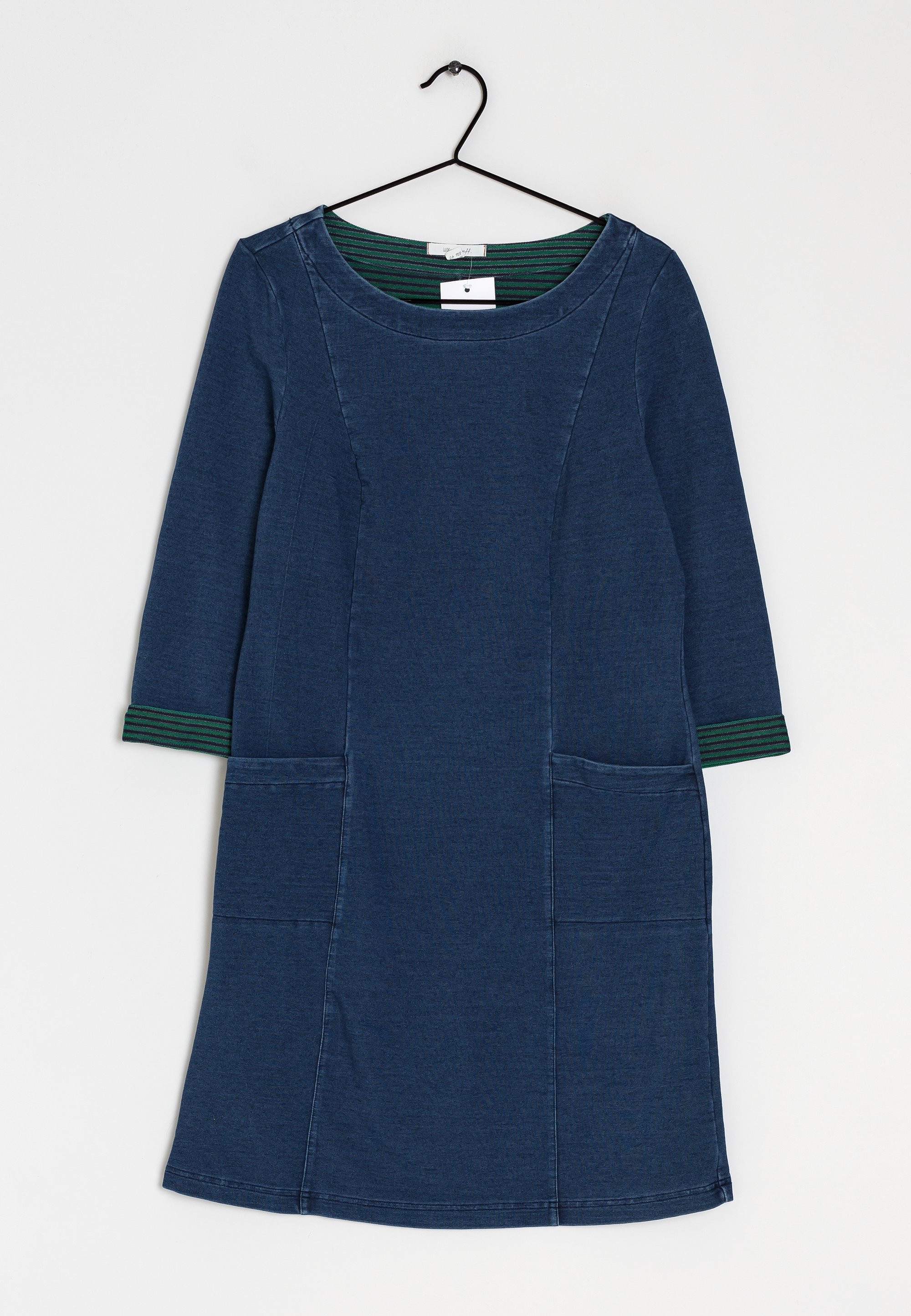white stuff denim dress Lana Denim Midi Dress in DENIM MULTI