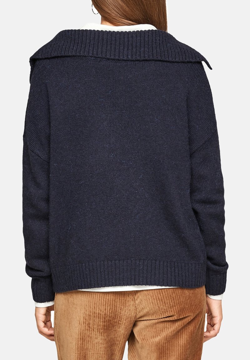 Damen Strickjacken | s.Oliver Strickpullover dark blue/dunkelblau - ON90293 Damen Strickjacken | s.Oliver Strickpullover dark blue/dunkelblau - ON90293