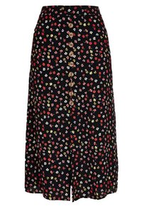 River Island A-linjainen hame - black