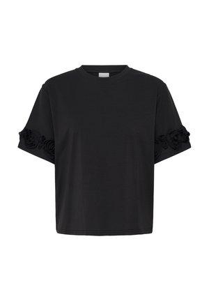 ICHI, IHROSANNY SS - T-shirt imprimé - black