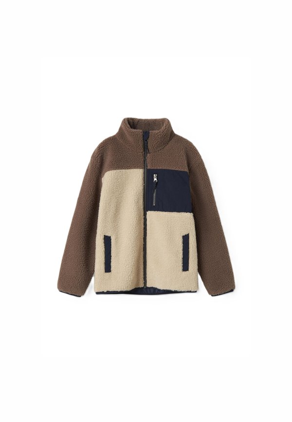 NKMMONICO TEDDY - Fleecejacke - fog