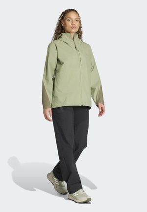 adidas Terrex, W MT 2.5L R J - Hardshell jacket - tent greenolive strata