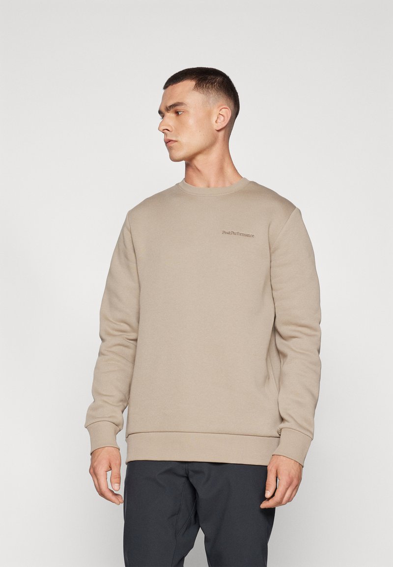 Peak Performance ORIGINAL SMALL LOGO - Felpa - avid beige