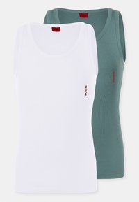 TANK 2 PACK - Alsónemű - khaki/white