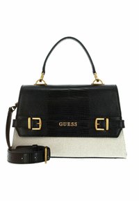 Guess - SESTRI HANDLE FLAP - Sac à main - natural black Image miniature 1