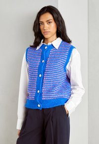 Lollys Laundry VEST - Waistcoat - blue